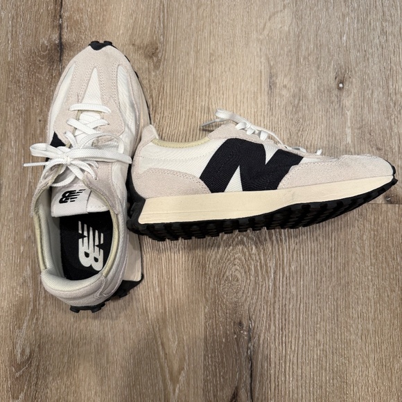 New Balance Shoes - New Balance 327 Sea Salt with White and Black
